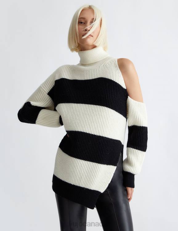 Clothing Liu Jo Turtleneck With Cut-Out Detailing Women F606369