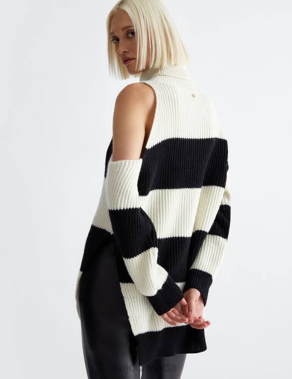 Clothing Liu Jo Turtleneck With Cut-Out Detailing Women F606369