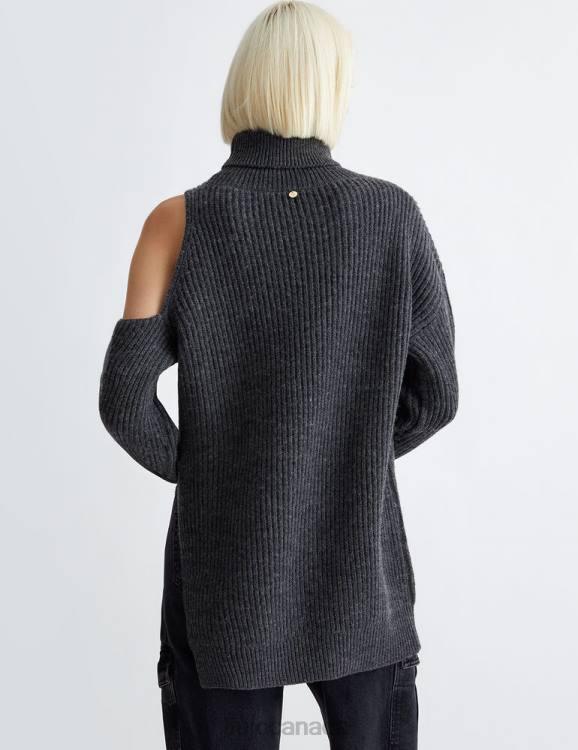 Clothing Liu Jo Turtleneck With Cut-Out Detailing Women F60675