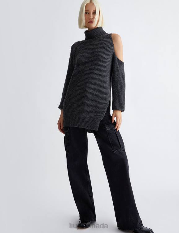 Clothing Liu Jo Turtleneck With Cut-Out Detailing Women F60675