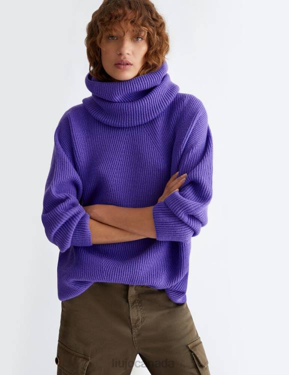 Clothing Liu Jo Turtleneck With Detachable Collar Women F606179