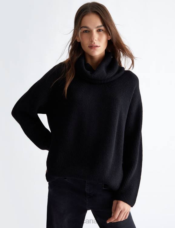 Clothing Liu Jo Turtleneck With Detachable Collar Women F6066