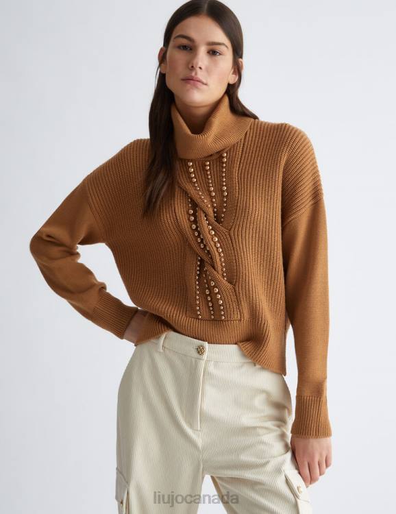 Clothing Liu Jo Turtleneck With Pearls Women F606513