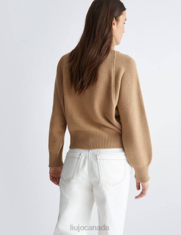 Clothing Liu Jo Wool And Cashmere Blend Turtleneck Women F606696