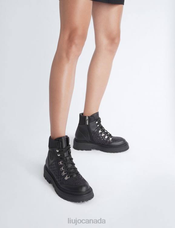 Shoes Liu Jo Ankle Boots With Embroidered Sequins Women F6061953