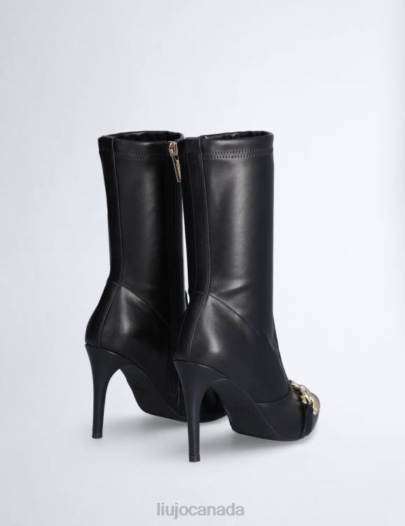 Shoes Liu Jo Ankle Boots With Logo Chain Women F6061774