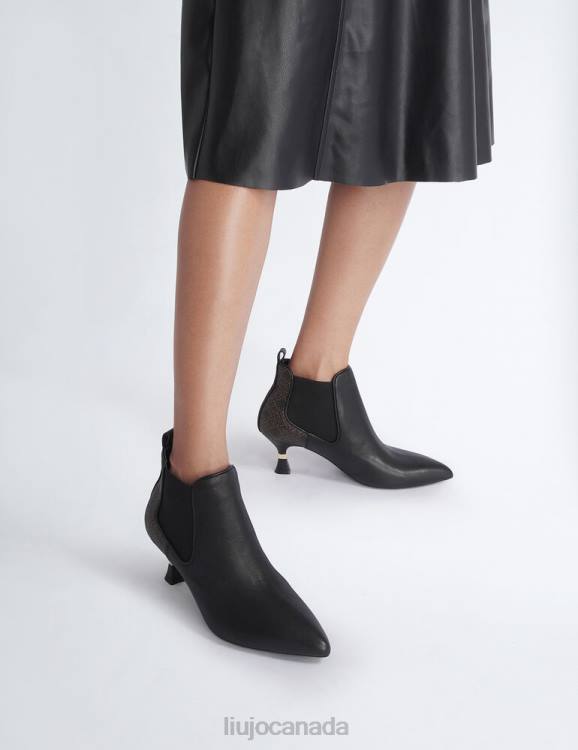 Shoes Liu Jo Ankle Boots With Low Hourglass Heel Women F6061749