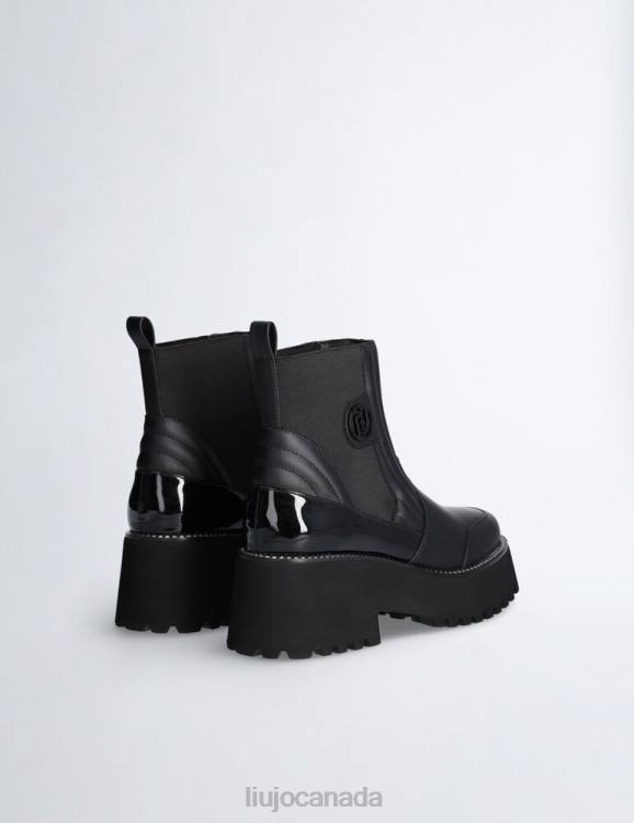 Shoes Liu Jo Beatles Ankle Boots With Logo Women F6061925