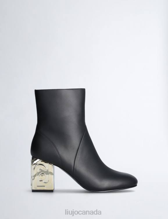 Shoes Liu Jo Black Leather Chelsea Boots Women F6061829