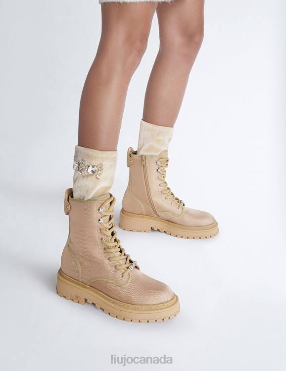 Shoes Liu Jo Combat Boots With Removable Jewel Gaiters Women F6061971