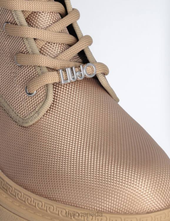 Shoes Liu Jo Combat Boots With Removable Jewel Gaiters Women F6061971