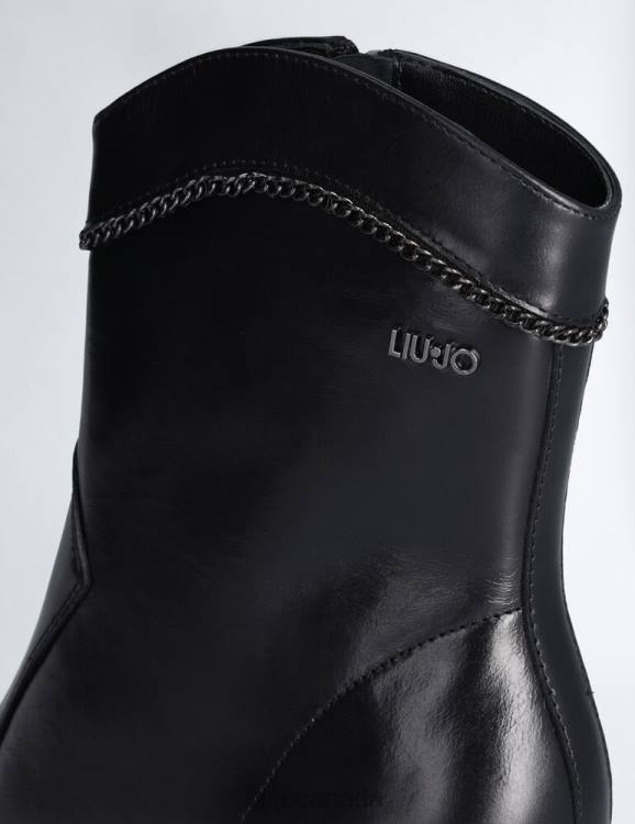 Shoes Liu Jo Cowboy-Style Ankle Boots With Jewel Chain Women F6061940