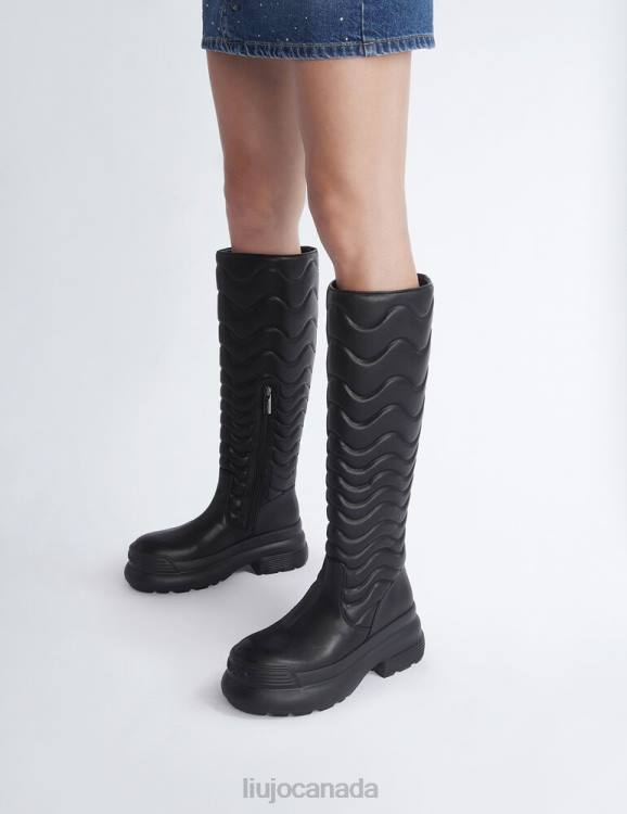 Shoes Liu Jo High Boots With Bold-Effect Embroidery Women F6061739