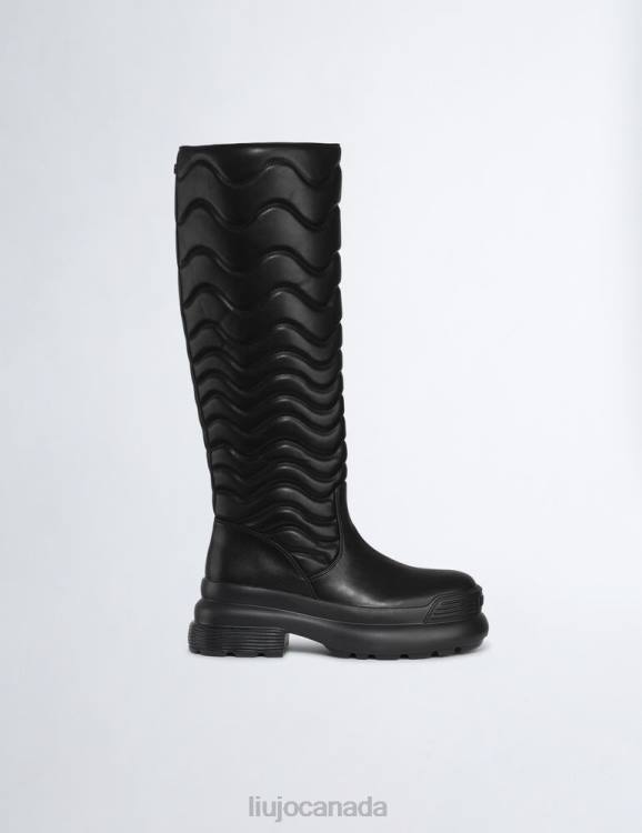 Shoes Liu Jo High Boots With Bold-Effect Embroidery Women F6061739