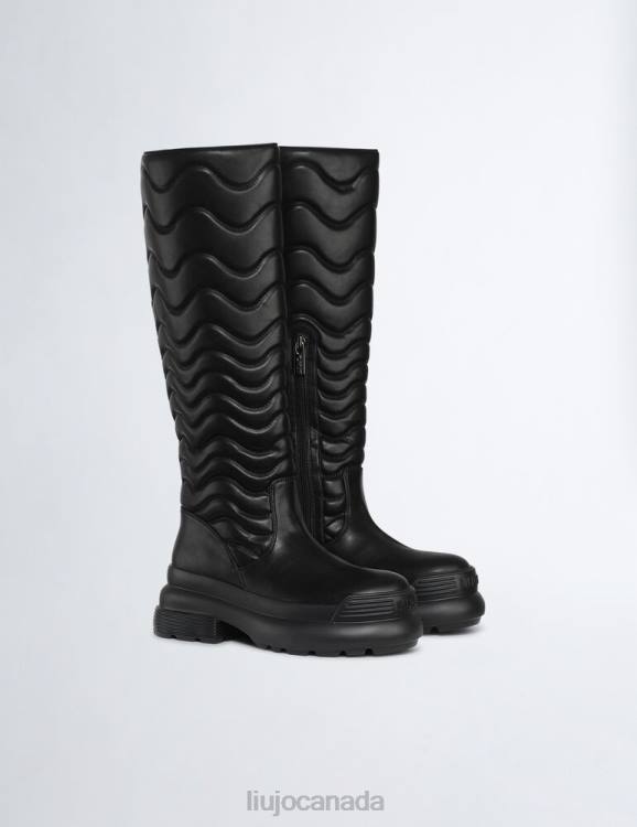 Shoes Liu Jo High Boots With Bold-Effect Embroidery Women F6061739