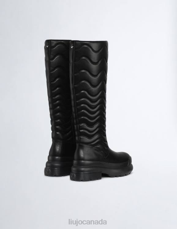 Shoes Liu Jo High Boots With Bold-Effect Embroidery Women F6061739
