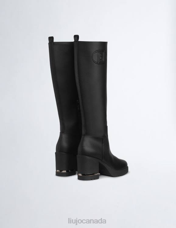 Shoes Liu Jo High Boots With Wide Heel Women F6061767