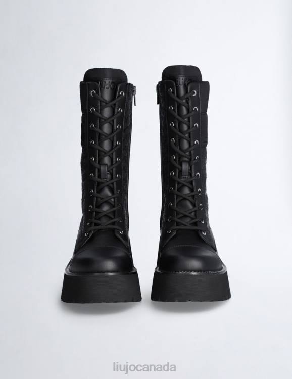 Shoes Liu Jo High Combat Boots With Sequins Women F6061931