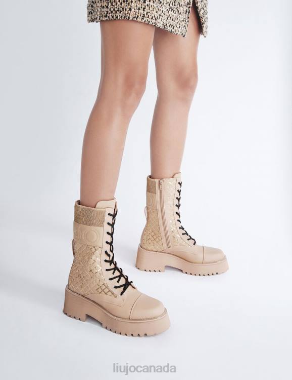 Shoes Liu Jo High Combat Boots With Sequins Women F6061986