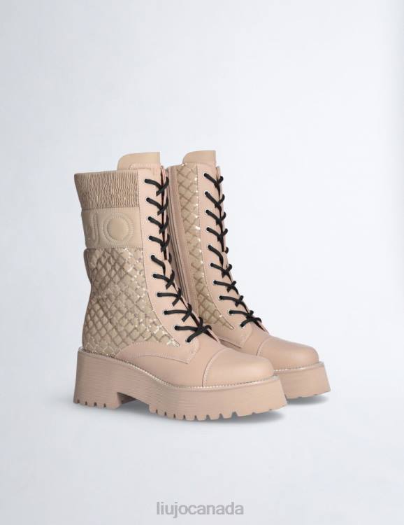 Shoes Liu Jo High Combat Boots With Sequins Women F6061986