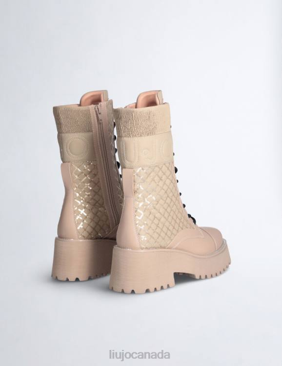 Shoes Liu Jo High Combat Boots With Sequins Women F6061986