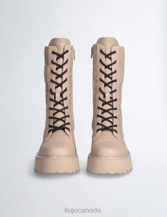 Shoes Liu Jo High Combat Boots With Sequins Women F6061986
