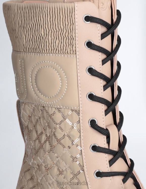 Shoes Liu Jo High Combat Boots With Sequins Women F6061986
