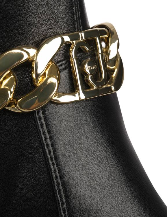 Shoes Liu Jo High Thigh-High Boots With Chain Women F6061726