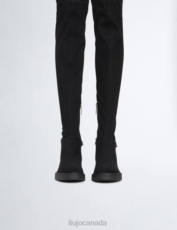 Shoes Liu Jo High Thigh-High Boots With Chain Women F6061766