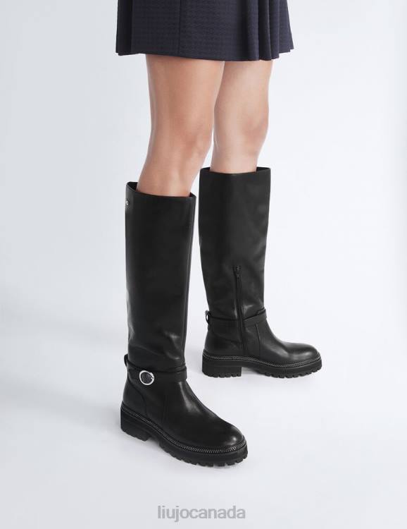 Shoes Liu Jo Knee-High Leather Boots Women F6061746