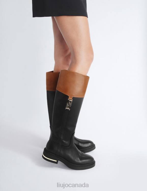 Shoes Liu Jo Knee-High Leather Boots Women F6061952