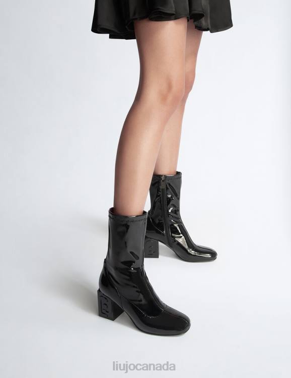 Shoes Liu Jo Patent Ankle Boots Women F6061934
