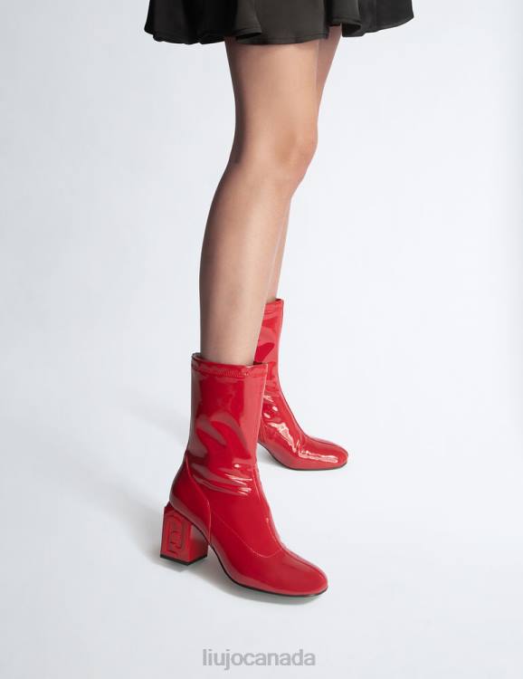 Shoes Liu Jo Patent Ankle Boots Women F6061977