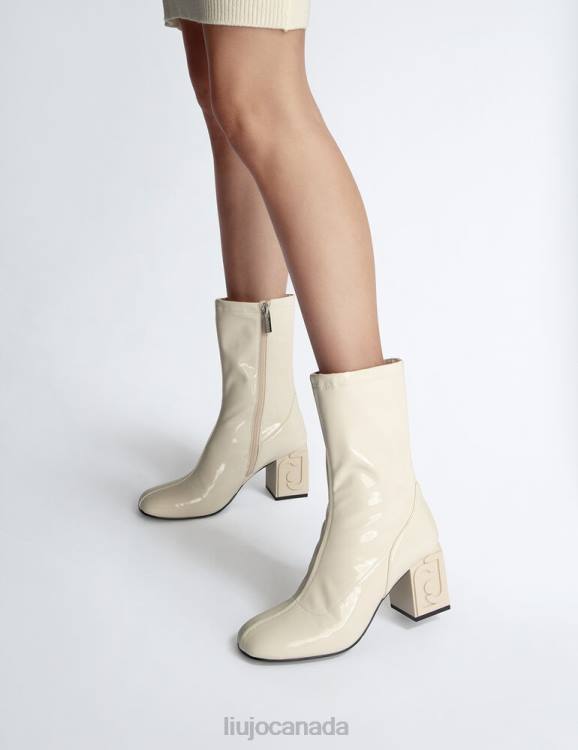 Shoes Liu Jo Patent Ankle Boots Women F6061981