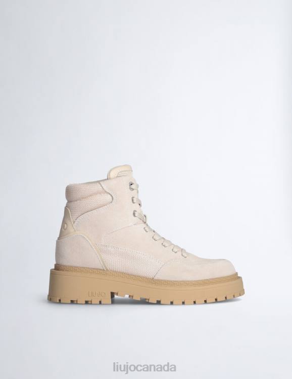 Shoes Liu Jo Suede And Mesh Ankle Boots Women F6061935