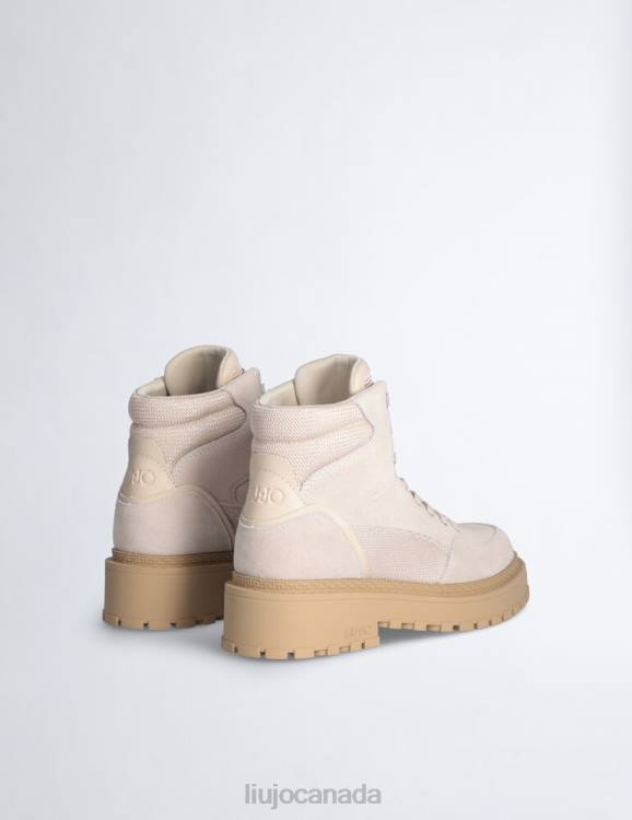 Shoes Liu Jo Suede And Mesh Ankle Boots Women F6061935