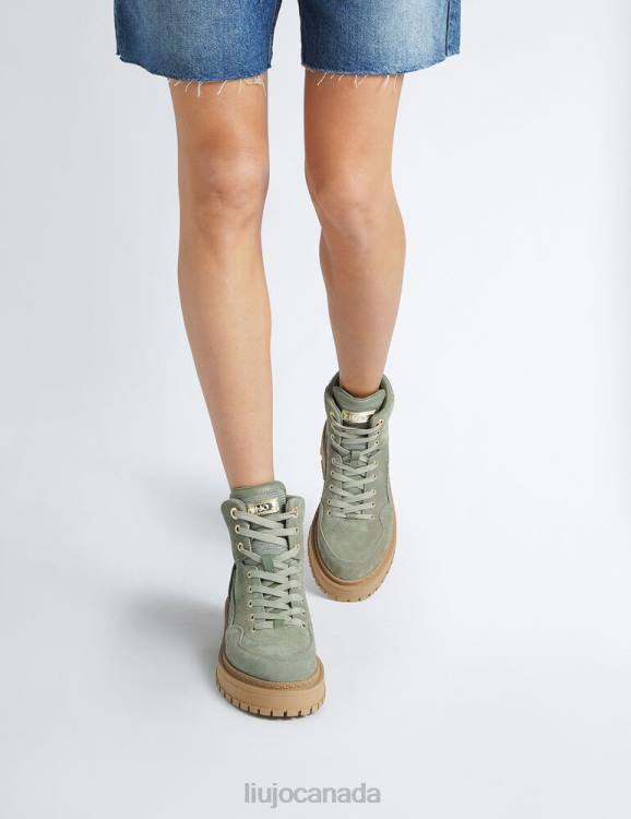 Shoes Liu Jo Suede And Mesh Ankle Boots Women F6061976