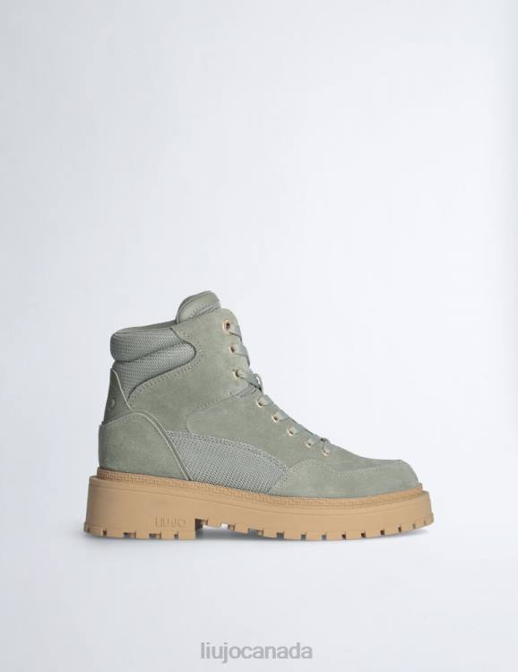 Shoes Liu Jo Suede And Mesh Ankle Boots Women F6061976
