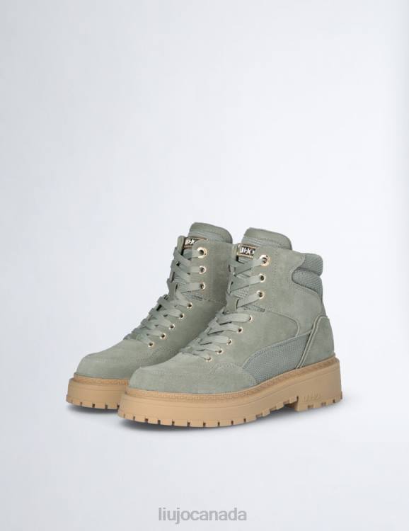 Shoes Liu Jo Suede And Mesh Ankle Boots Women F6061976