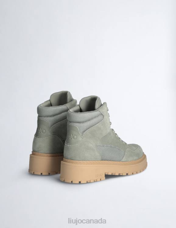 Shoes Liu Jo Suede And Mesh Ankle Boots Women F6061976