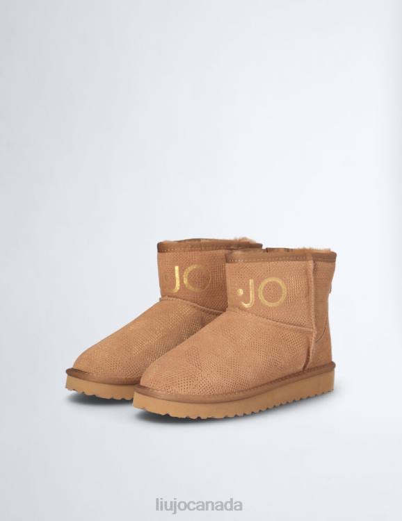 Shoes Liu Jo Warm Ankle Boots With Maxi Logo Women F6061824