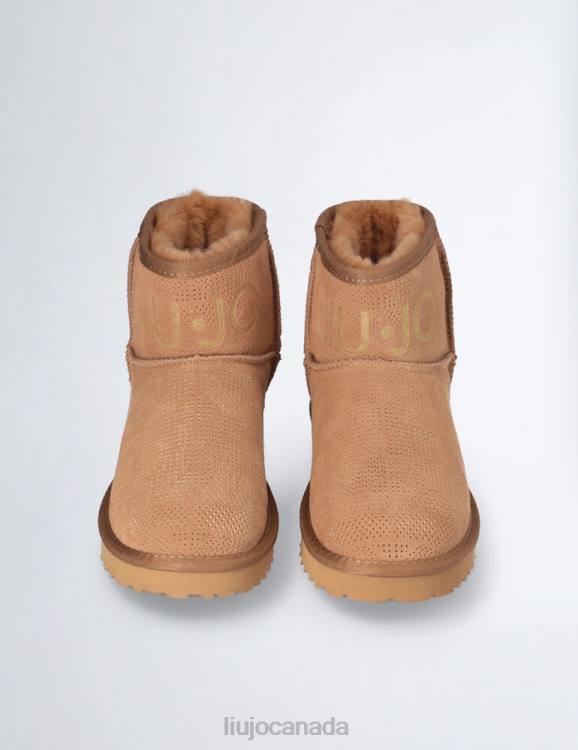 Shoes Liu Jo Warm Ankle Boots With Maxi Logo Women F6061824