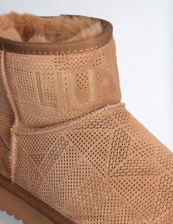 Shoes Liu Jo Warm Ankle Boots With Maxi Logo Women F6061824