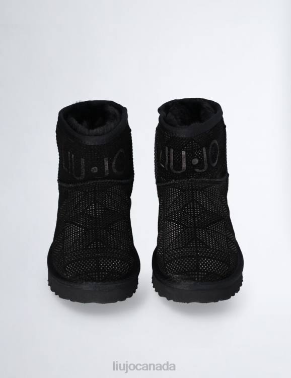 Shoes Liu Jo Warm Ankle Boots With Maxi Logo Women F6061826