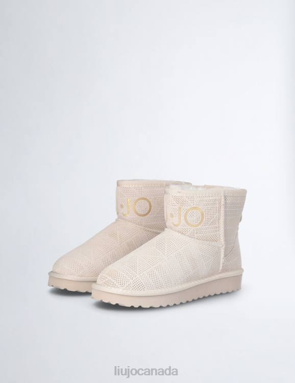 Shoes Liu Jo Warm Ankle Boots With Maxi Logo Women F6061854