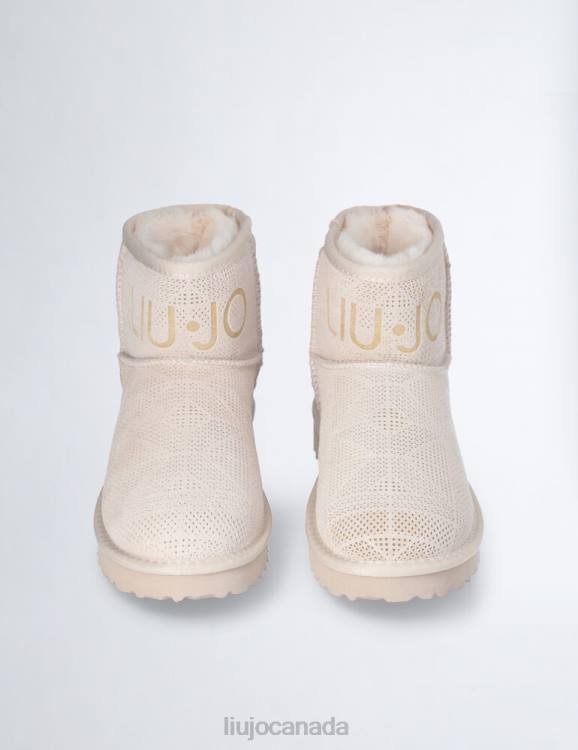 Shoes Liu Jo Warm Ankle Boots With Maxi Logo Women F6061854