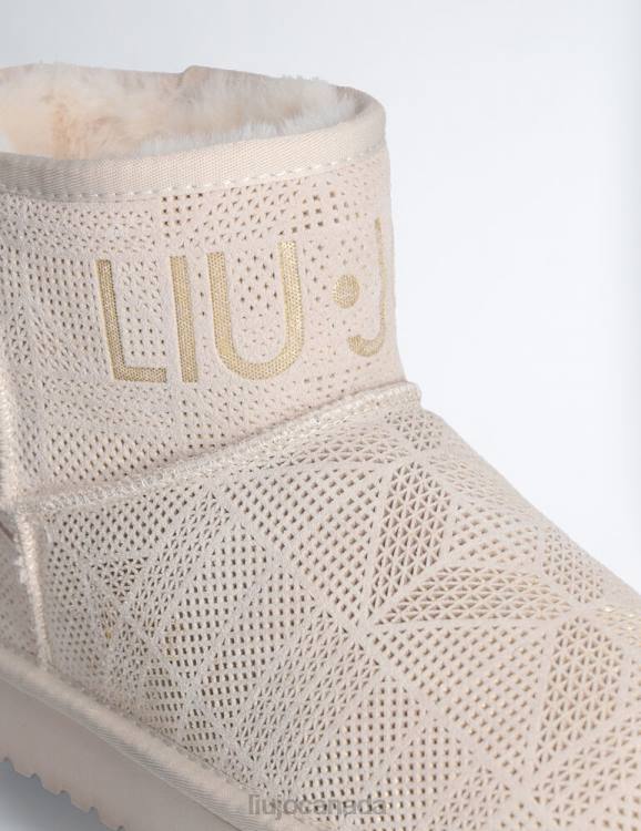 Shoes Liu Jo Warm Ankle Boots With Maxi Logo Women F6061854