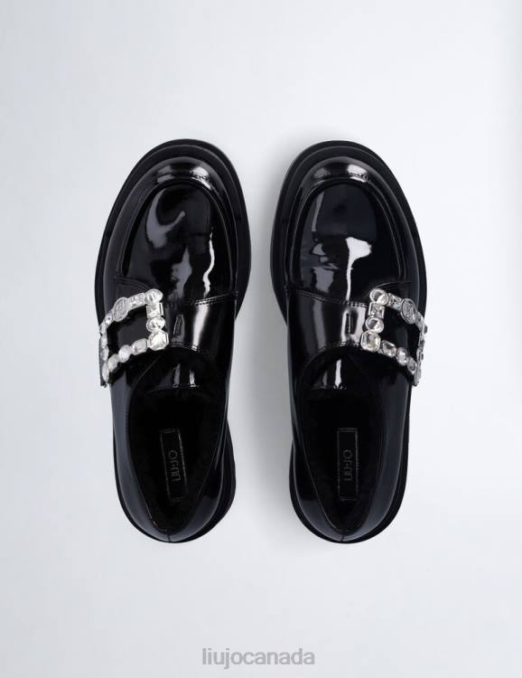 Shoes Liu Jo Platform Loafers With Jewel Buckle Women F6061723