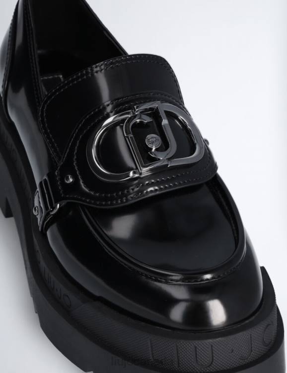 Shoes Liu Jo Platform Moccasins With Logo Women F6061708