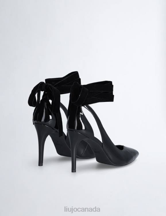 Shoes Liu Jo Black Court Shoes With Cut-Outs Women F6061793
